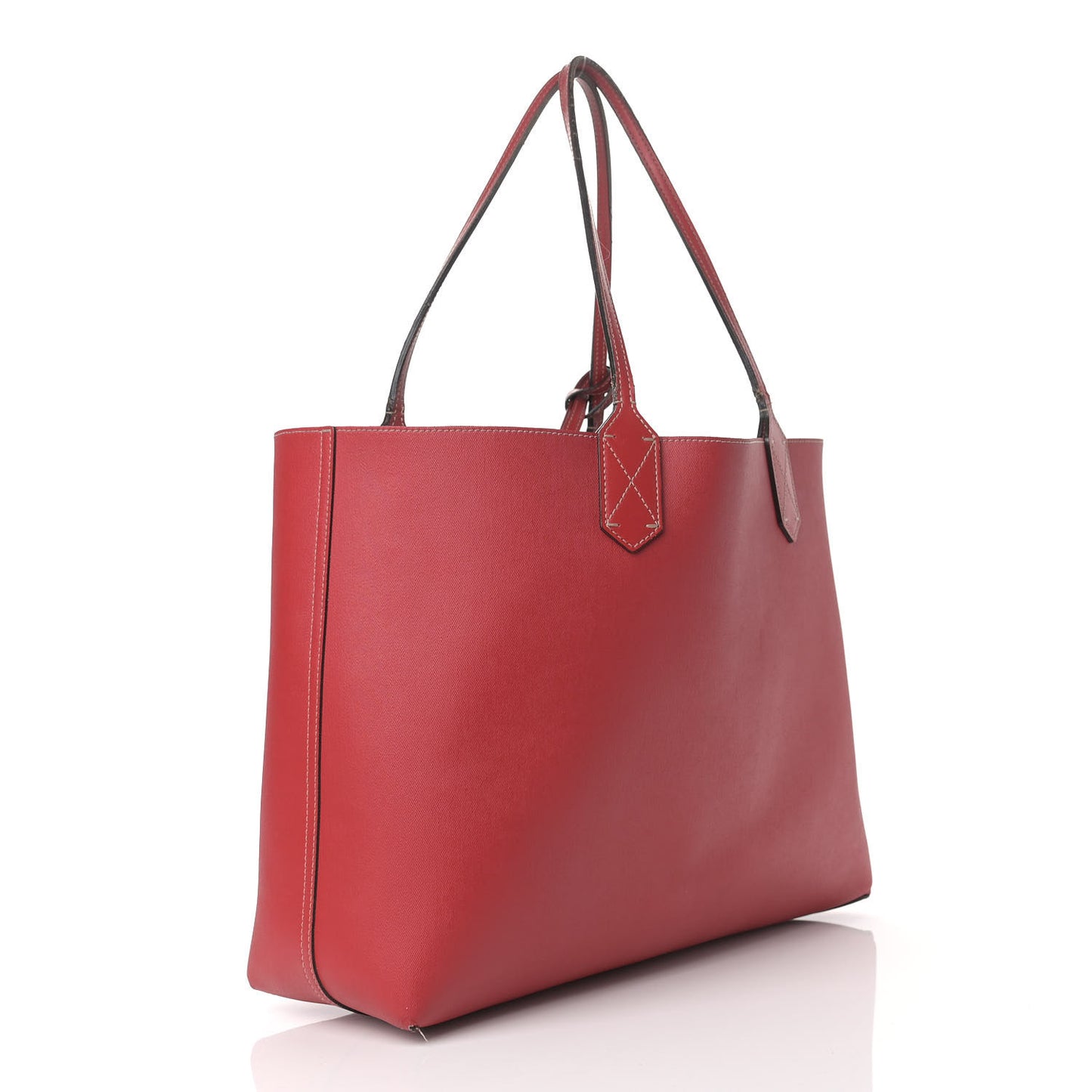 GG Supreme Medium Reversible Tote Beige Red