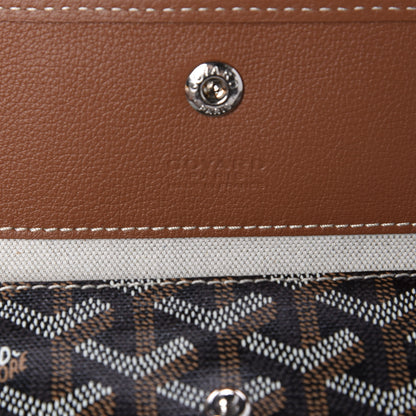 Goyard Goyardine Saint Louis GM Black Gold 8 of 9