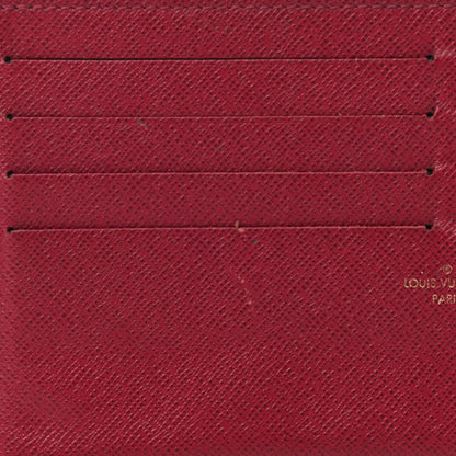 Louis Vuitton Calfskin Felicie Card Holder Insert Fuchsia 7 of 7
