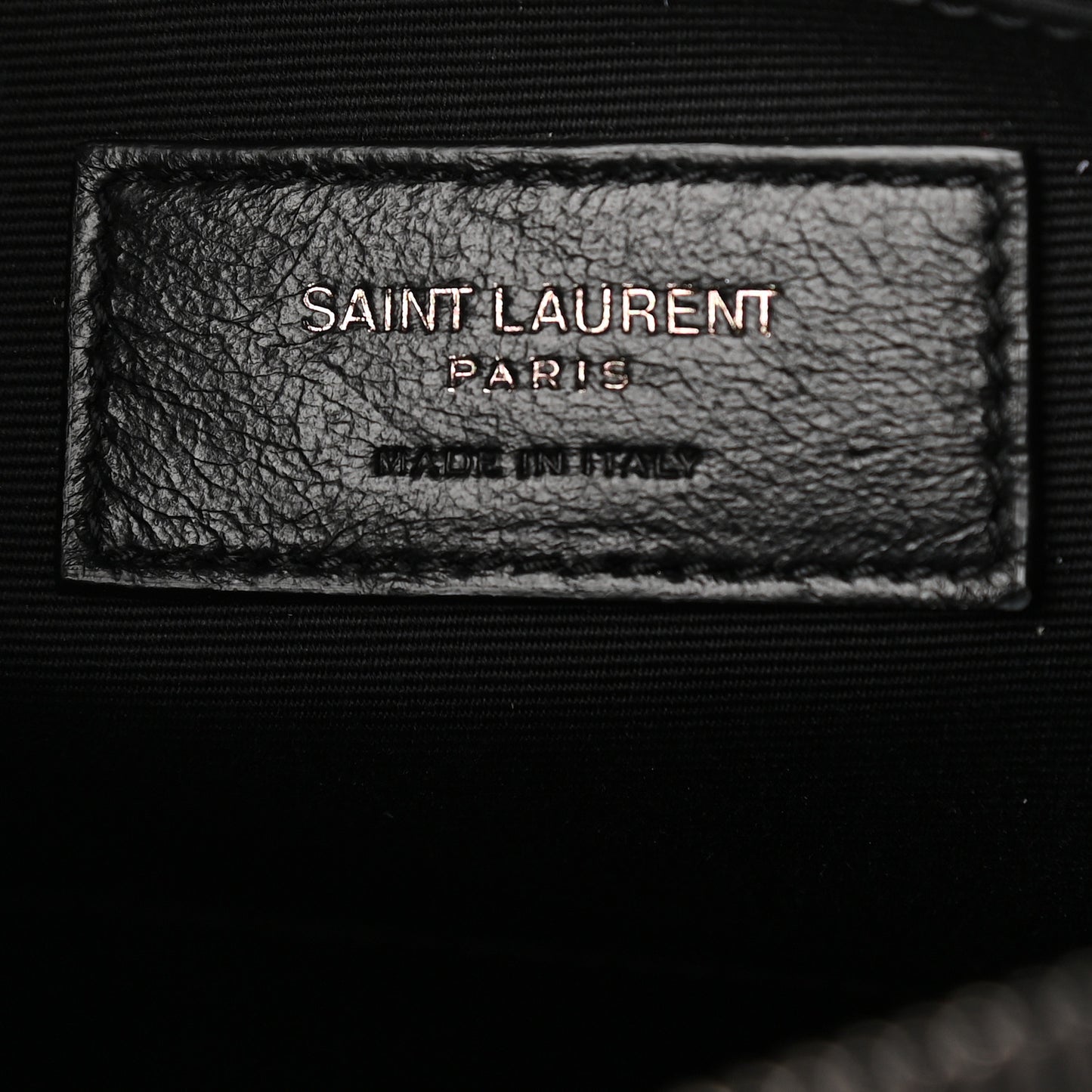 Calfskin Matelasse Monogram Lou Camera Bag Black