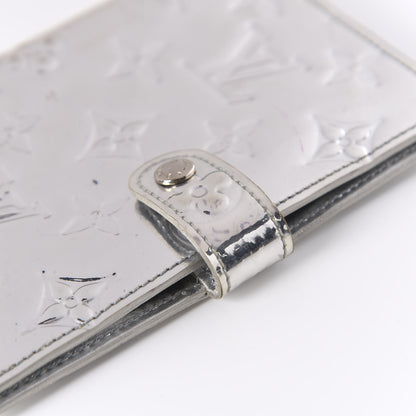 Louis Vuitton Monogram Miroir Small Ring Agenda Silver 10 of 12