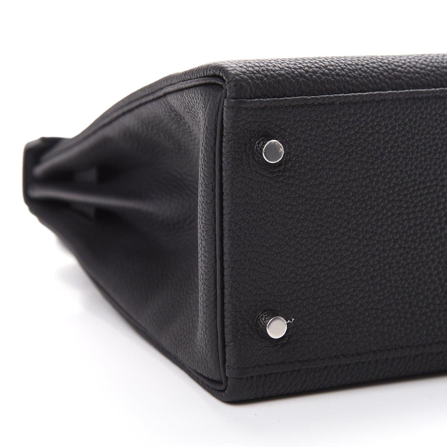 Hermes Togo Kelly Retourne 28 Black 7 of 10