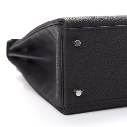 Hermes Togo Kelly Retourne 28 Black 7 of 10