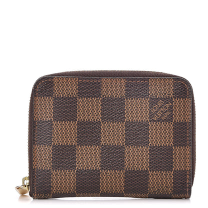 Louis Vuitton Damier Ebene Zippy Coin Purse 1 of 8