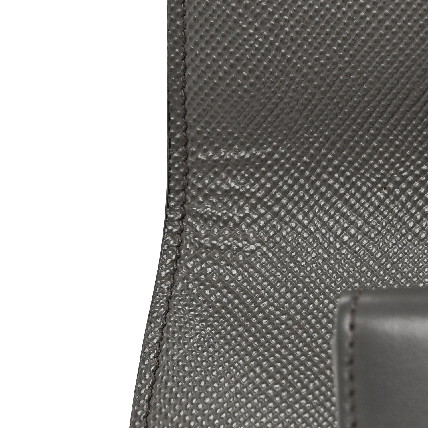 Prada Saffiano Cuir Calfskin Medium Monochrome Top Handle Tote