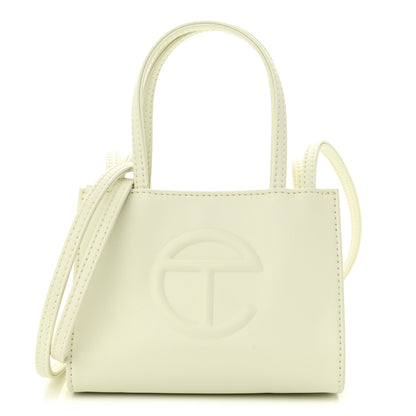 Telfar Vegan Leather Small Shopping Bag White 1 of 11