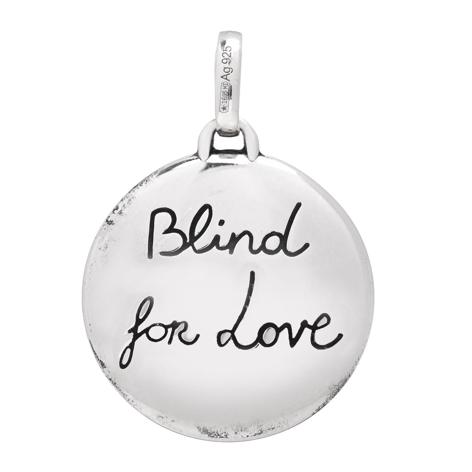 Gucci Sterling Silver Blind for Love Tiger Charm 2 of 4