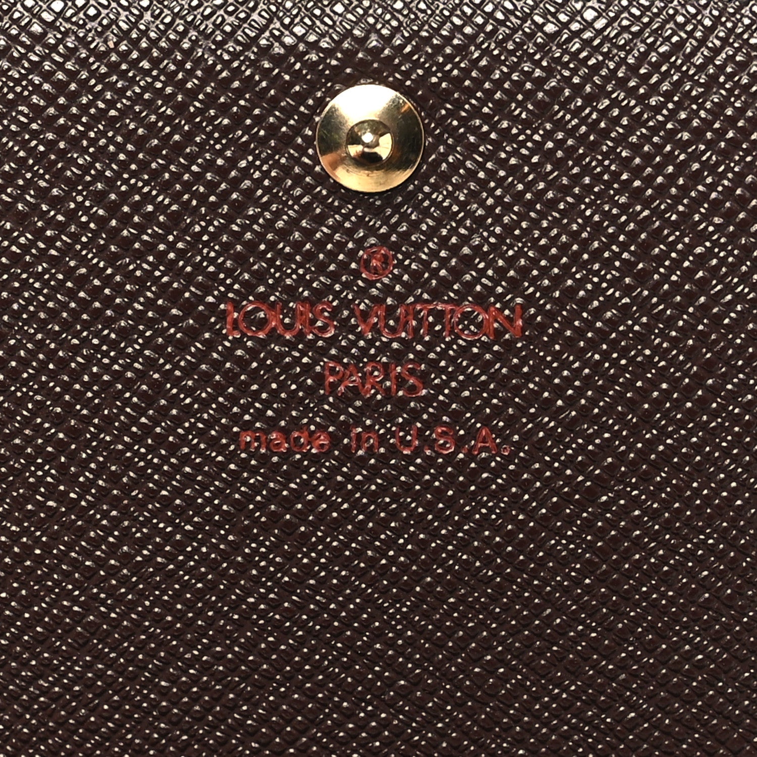 Louis Vuitton Damier Ebene Porte-Monnaie Tresor Wallet 6 of 7