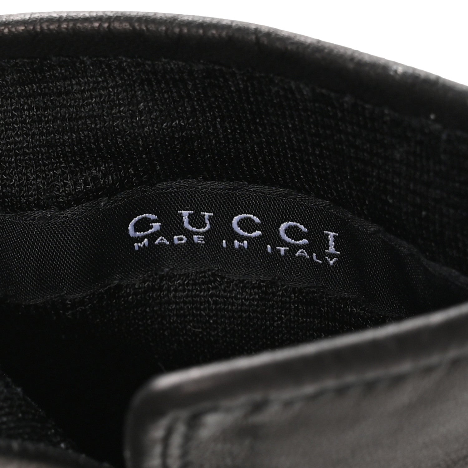 Gucci Lambskin Donna GG Gloves Black 3 of 5