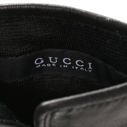 Gucci Lambskin Donna GG Gloves Black 3 of 5