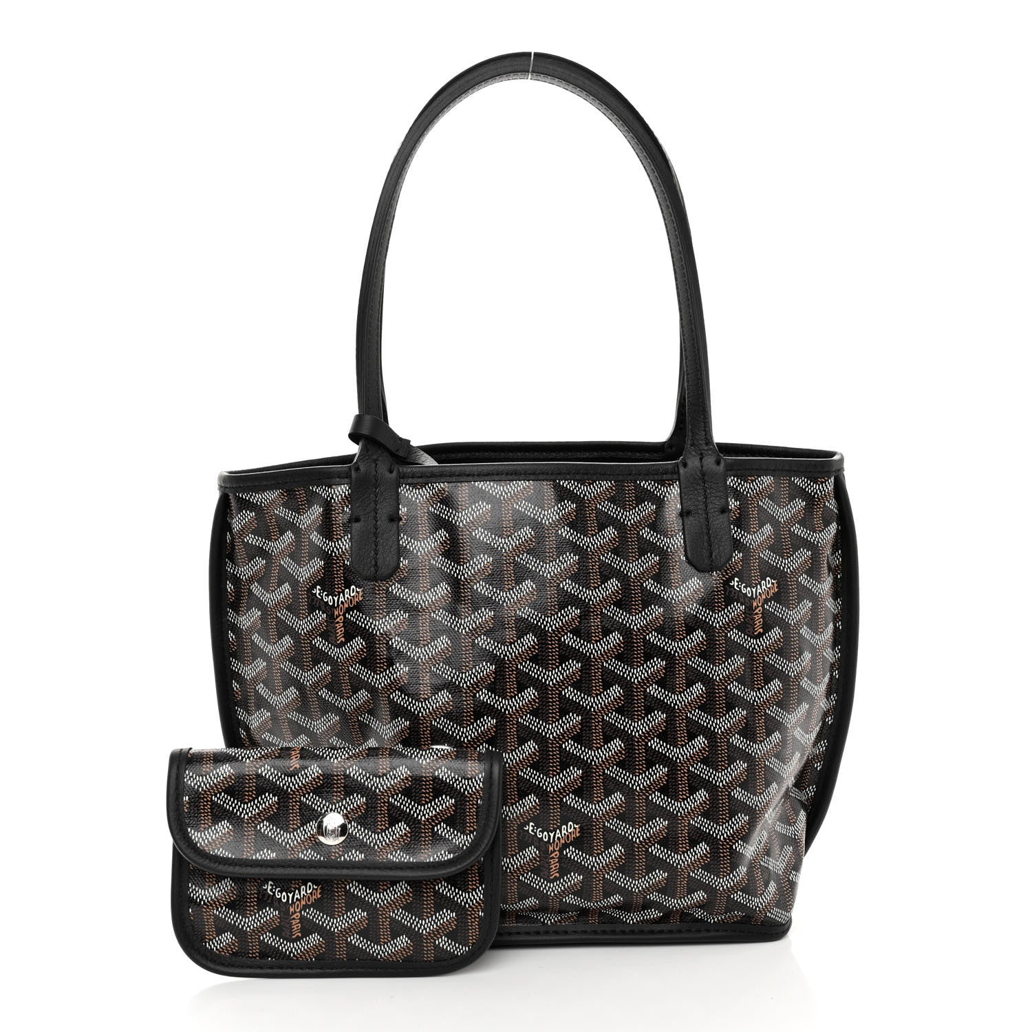 Goyard Goyardine Reversible Mini Anjou Black 4 of 16