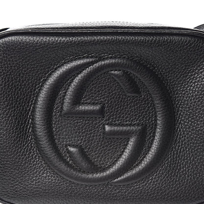 Gucci Pebbled Calfskin Small Soho Disco Bag Black 12 of 13
