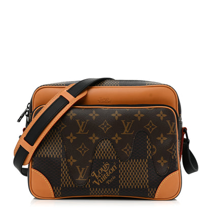 Louis Vuitton X NIGO Giant Damier Ebene Monogram Nil Messenger 1 of 9