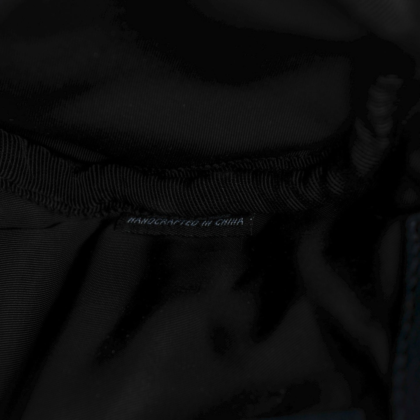 Pebbled Lambskin Mini Rockie Navy