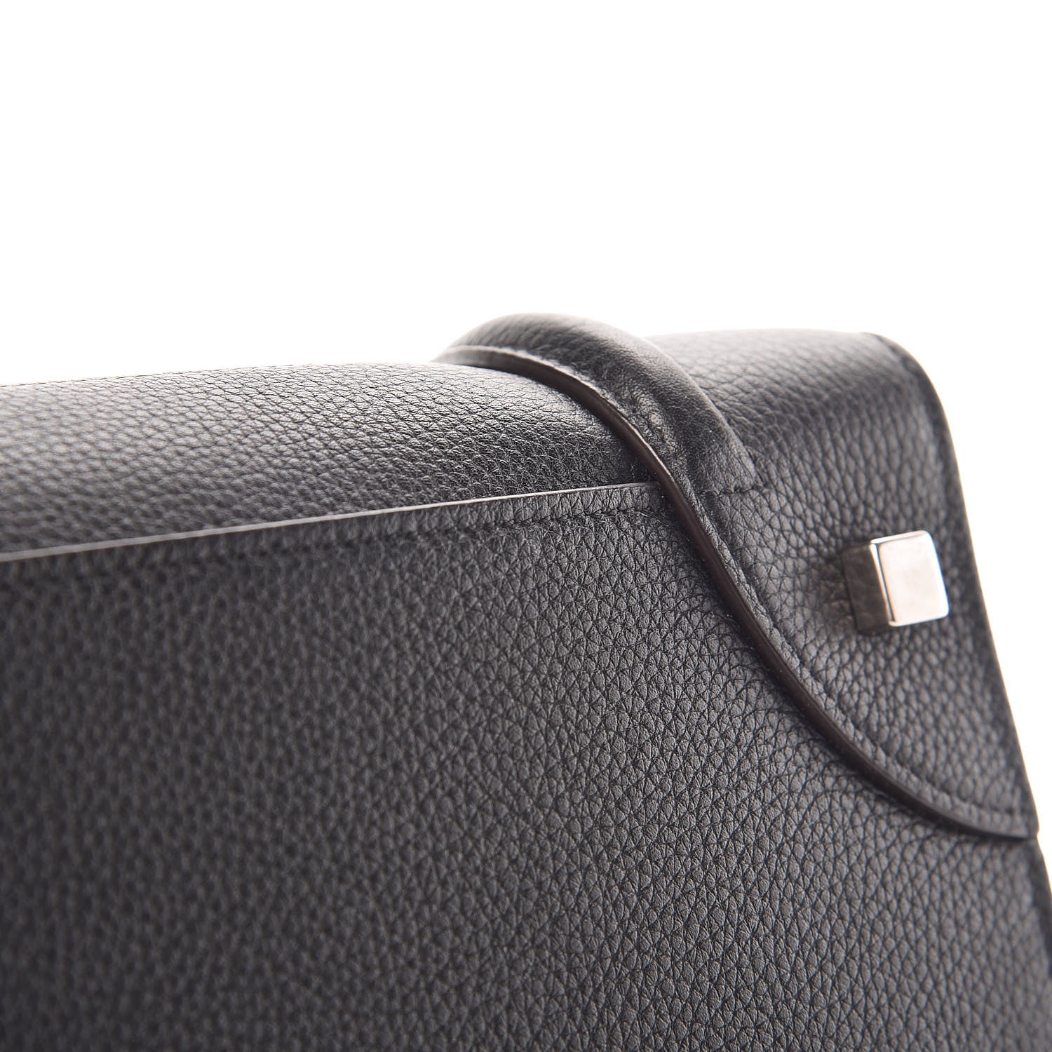 Celine Drummed Calfskin Mini Luggage Black 15 of 19