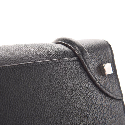 Celine Drummed Calfskin Mini Luggage Black 15 of 19