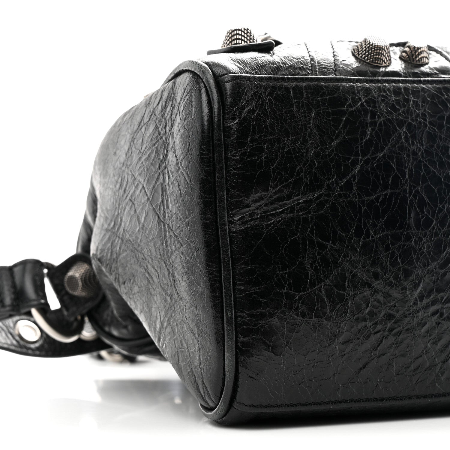 Balenciaga Agneau Arena Medium Le Cagole Duffle Crossbody Bag Black 10 of 11