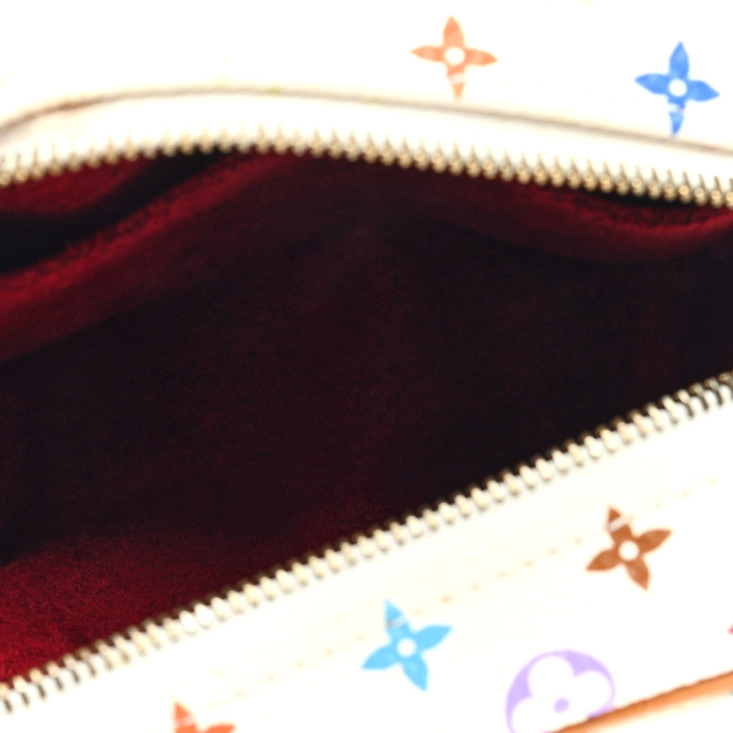 Monogram Multicolor Trousse Wapity White