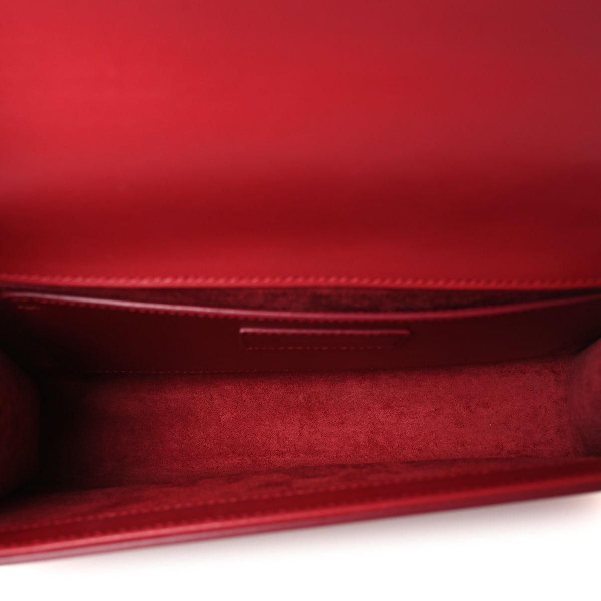 Saint Laurent Smooth Calfskin Medium Classic Monogram Kate Tassel Satchel New Lipstick 5 of 11