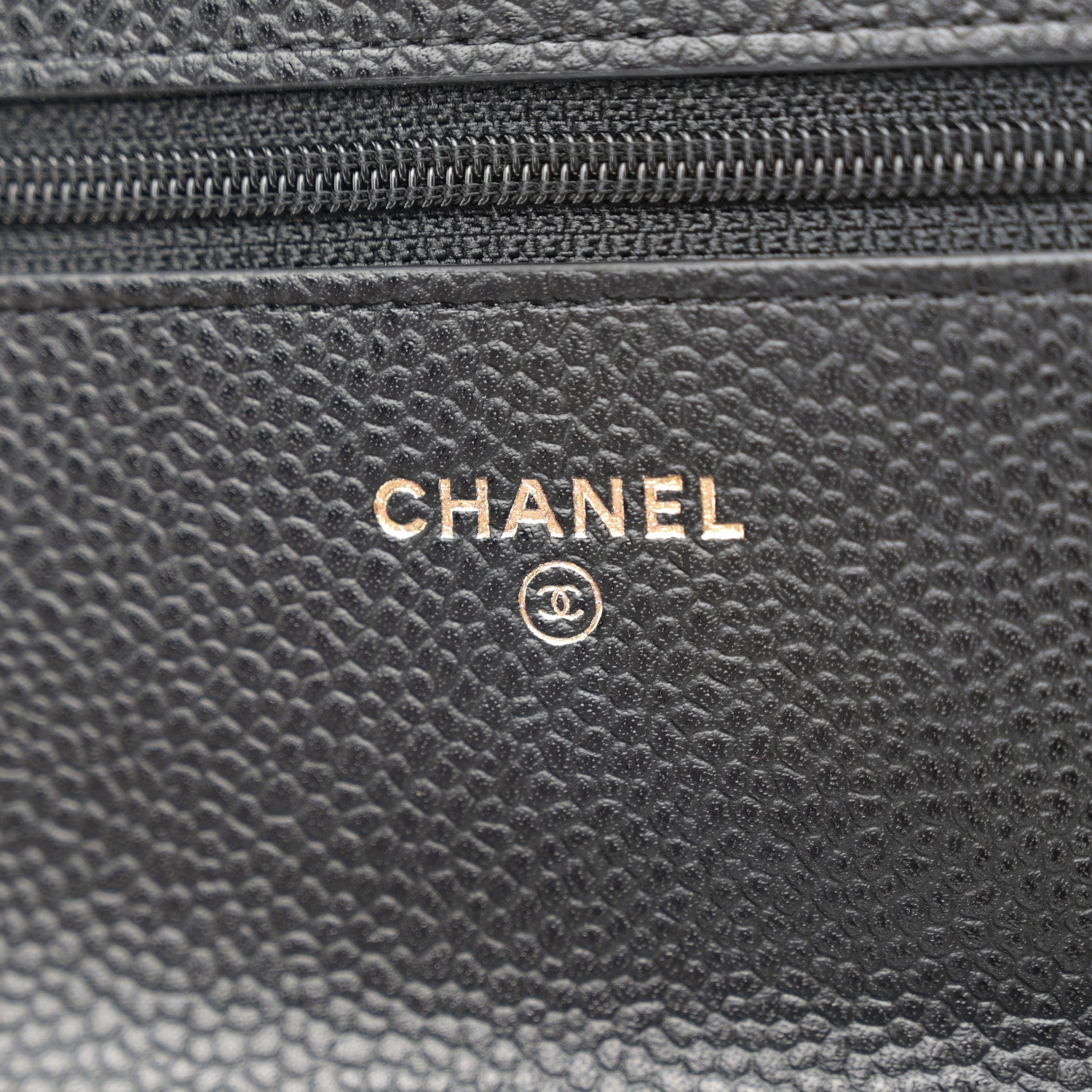 Chanel Caviar Quilted Wallet on Chain WOC Black 6 of 11
