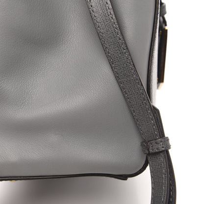 Fendi Vitello Elite Petite 2Jours Tote Grigio Grigio Chiaro 11 of 11