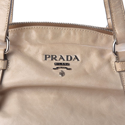 Prada Nappa New Look Tote Beige 8 of 16