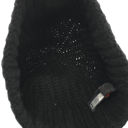Louis Vuitton Cashmere Ribbed LV Knithead Bonnet Beanie Black 4 of 5
