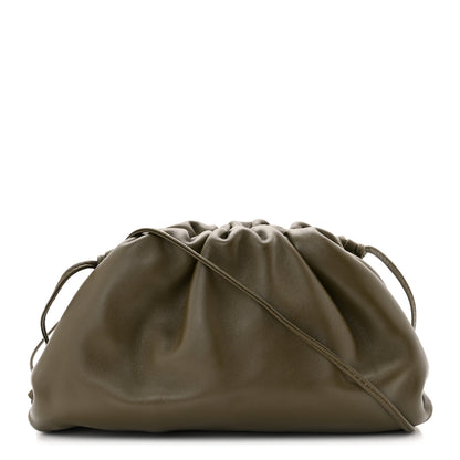 Bottega Veneta Butter Calfskin The Mini Pouch Kaki Fondente 1 of 11