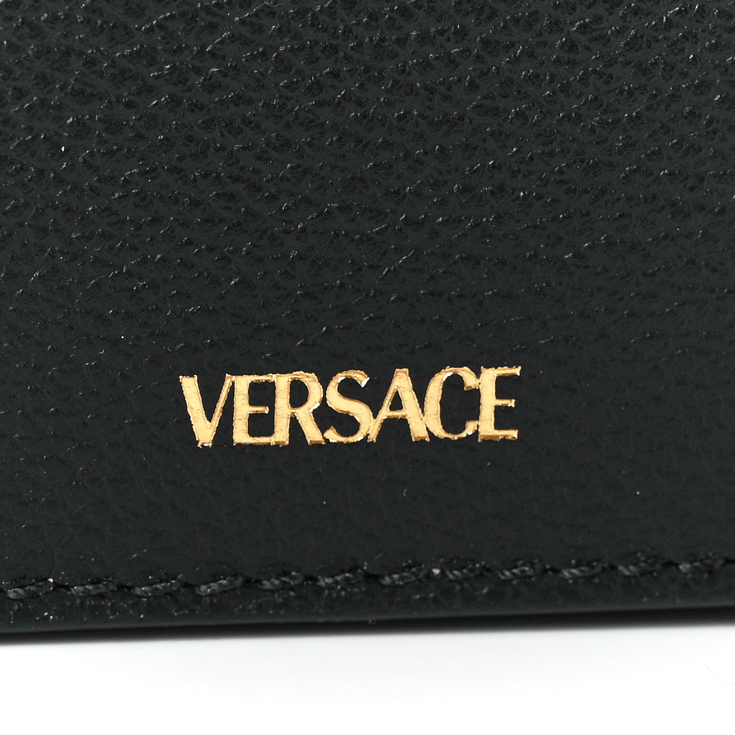 Versace Grained Calfskin La Medusa Flap Shoulder Bag Black 8 of 12