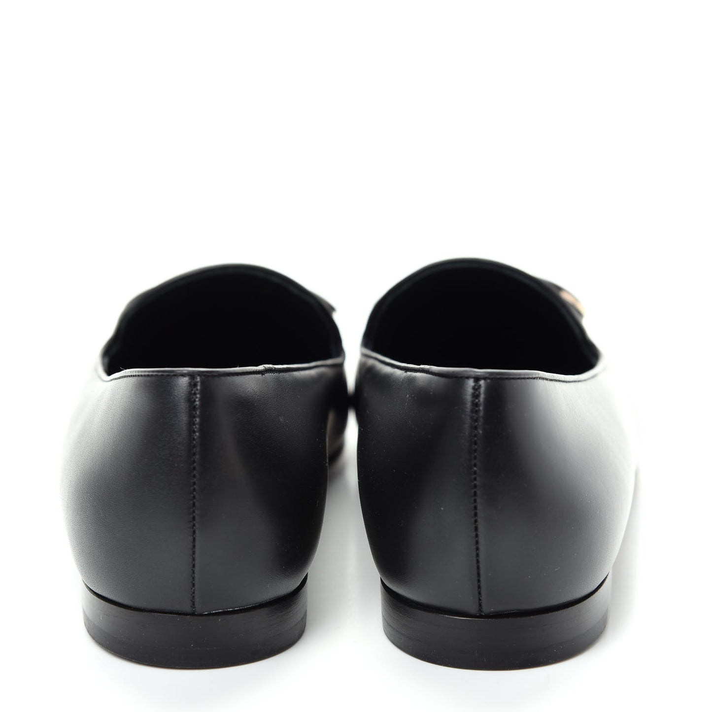 Nappa Vlogo Loafers 38 Black