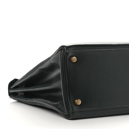 Hermes Box Kelly Retourne 32 Vert Fonce 7 of 15