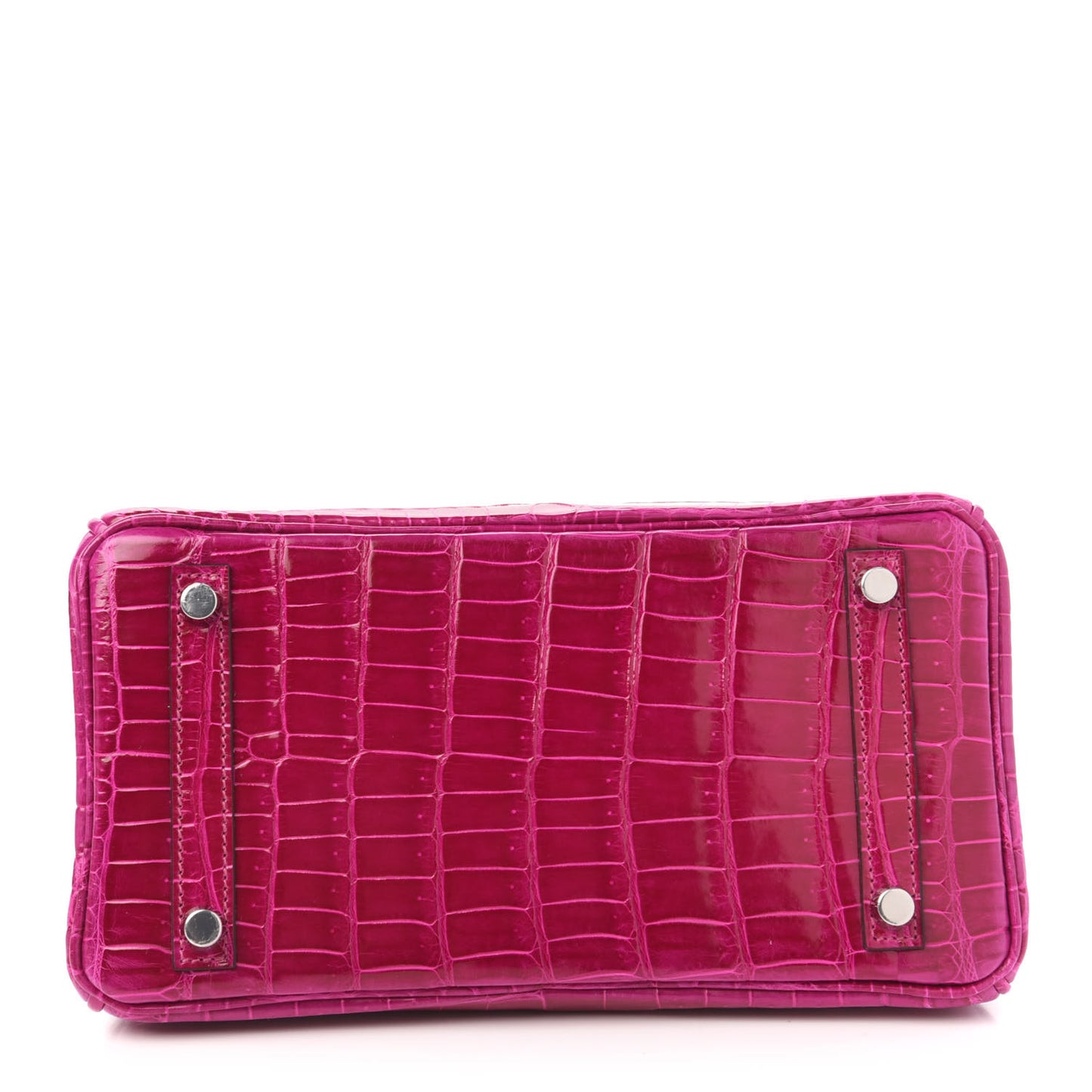 Shiny Niloticus Crocodile Birkin 25 Rose Scheherazade