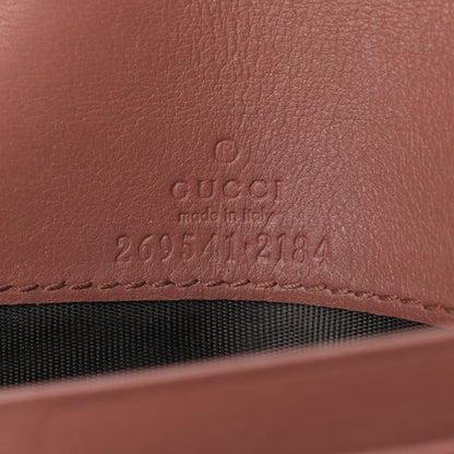 Gucci Guccissima Dice Chain Wallet Nude Pink 6 of 11