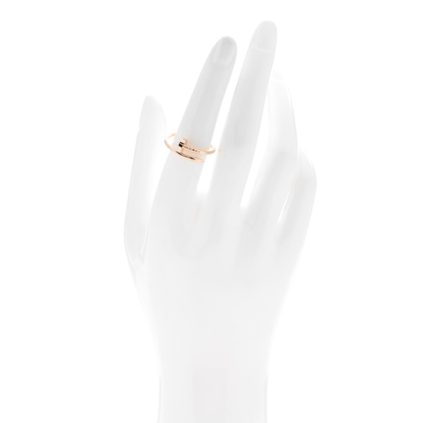 18K Pink Gold Small Juste Un Clou Ring 54 6.75