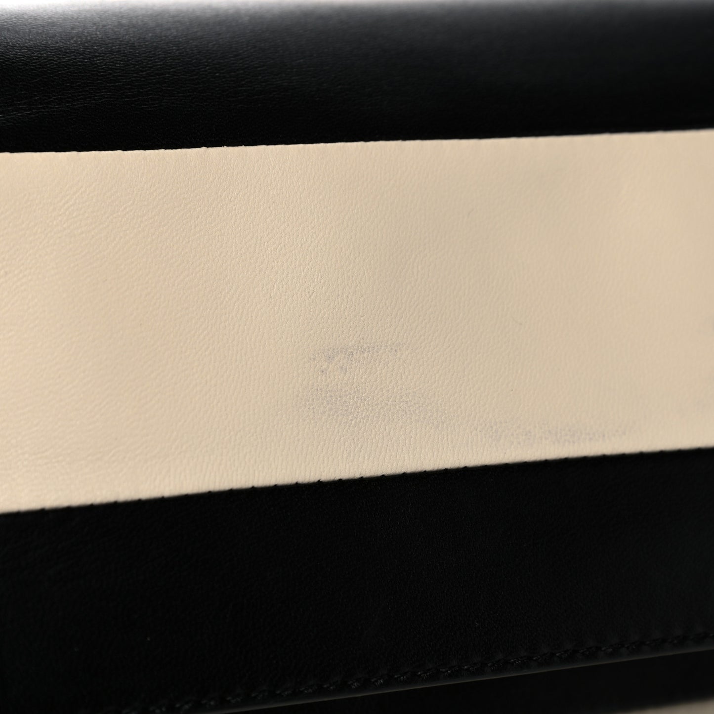 Nappa Striped Medium My Rockstud Frame Bag Black Light Ivory