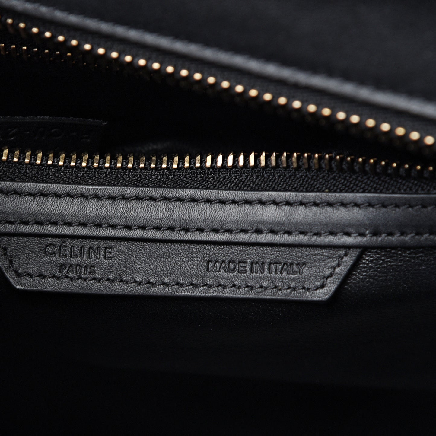 Smooth Calfskin Micro Luggage Black