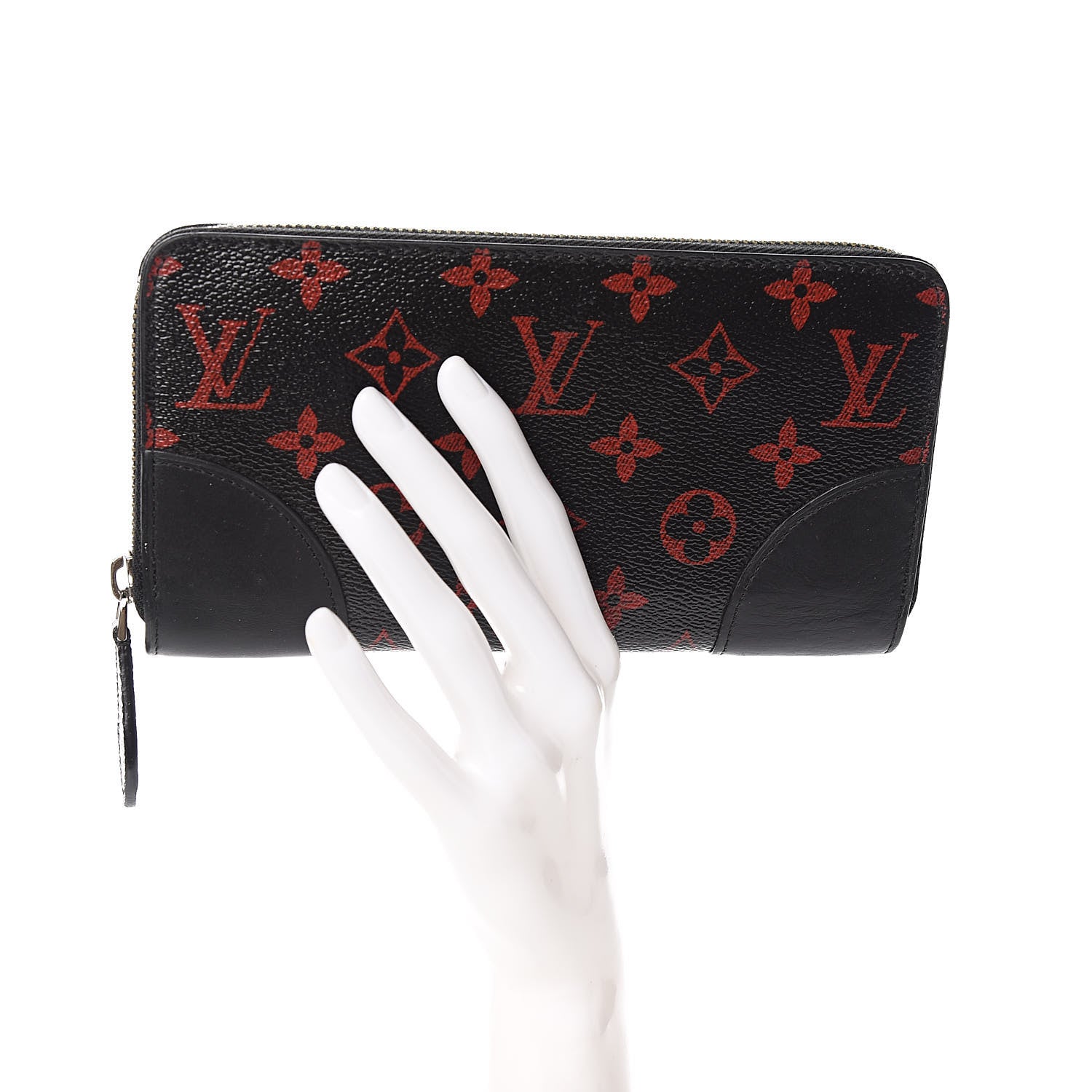 Louis Vuitton Monogram Infrarouge Zippy Wallet 2 of 11
