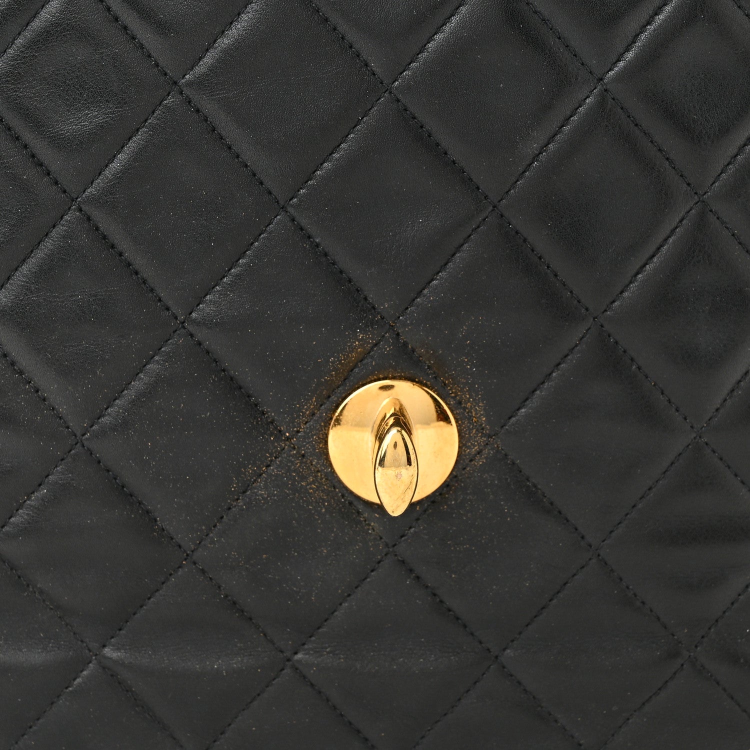 Chanel Lambskin Quilted XL Jumbo Single Flap Black 13 of 14