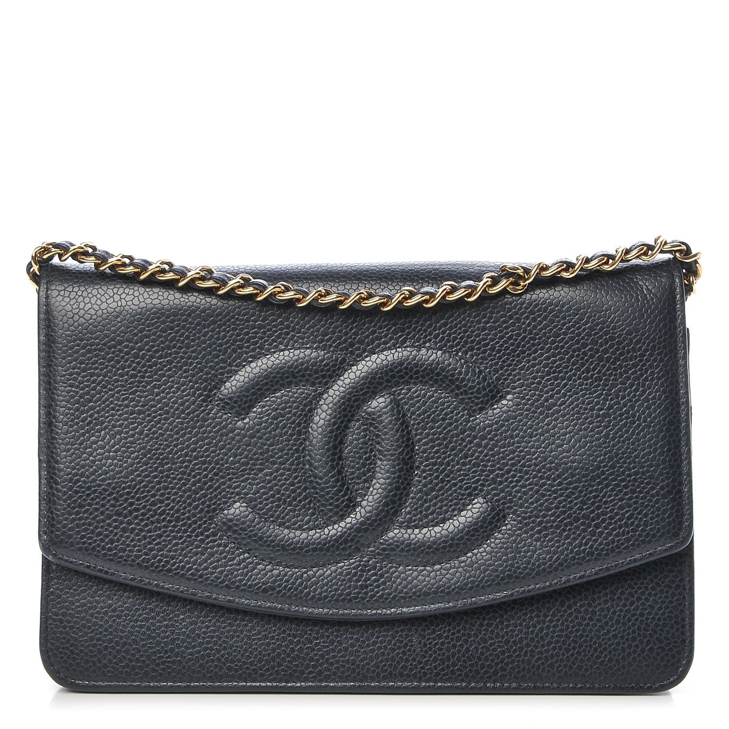 Caviar Timeless CC Wallet on Chain WOC Navy