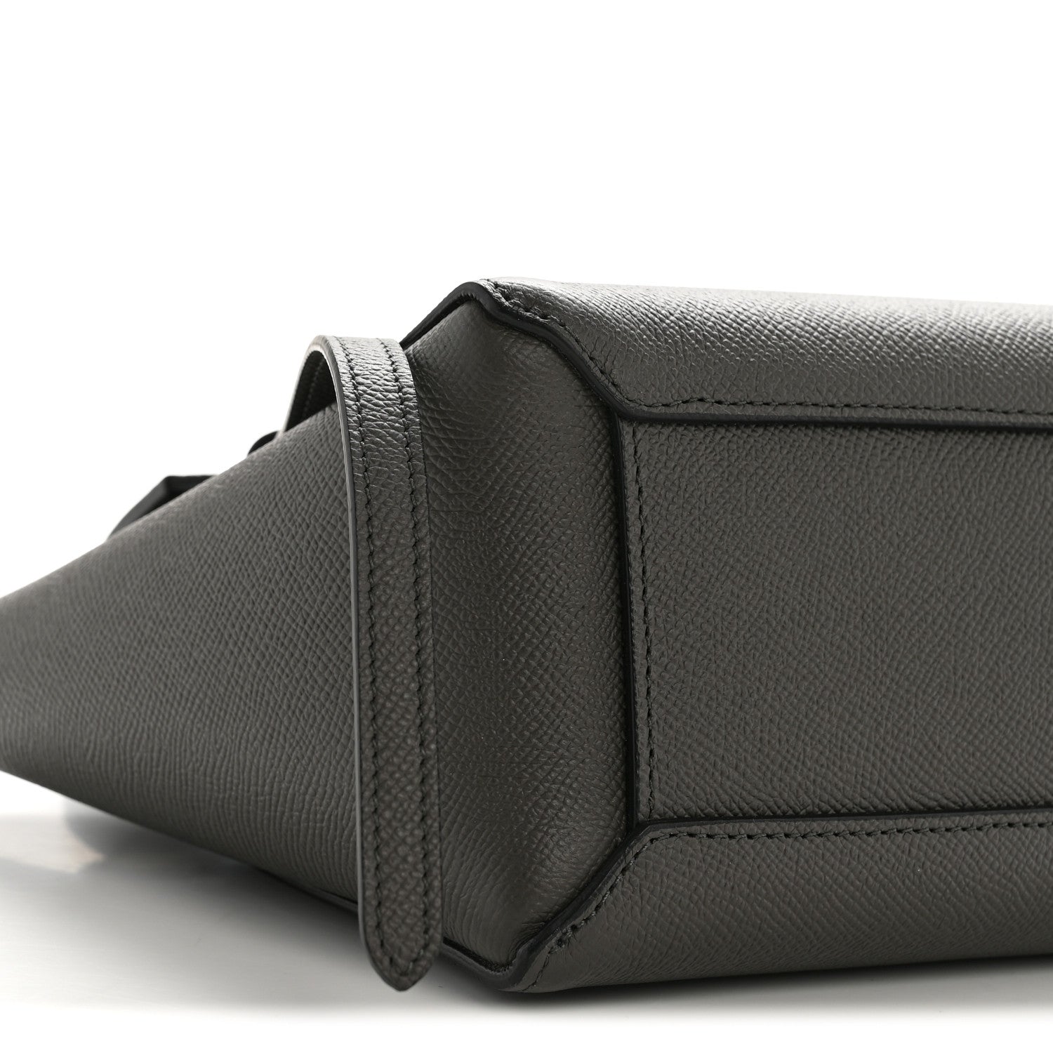 Celine Grained Calfskin Nano Belt Bag Grey 10 of 13