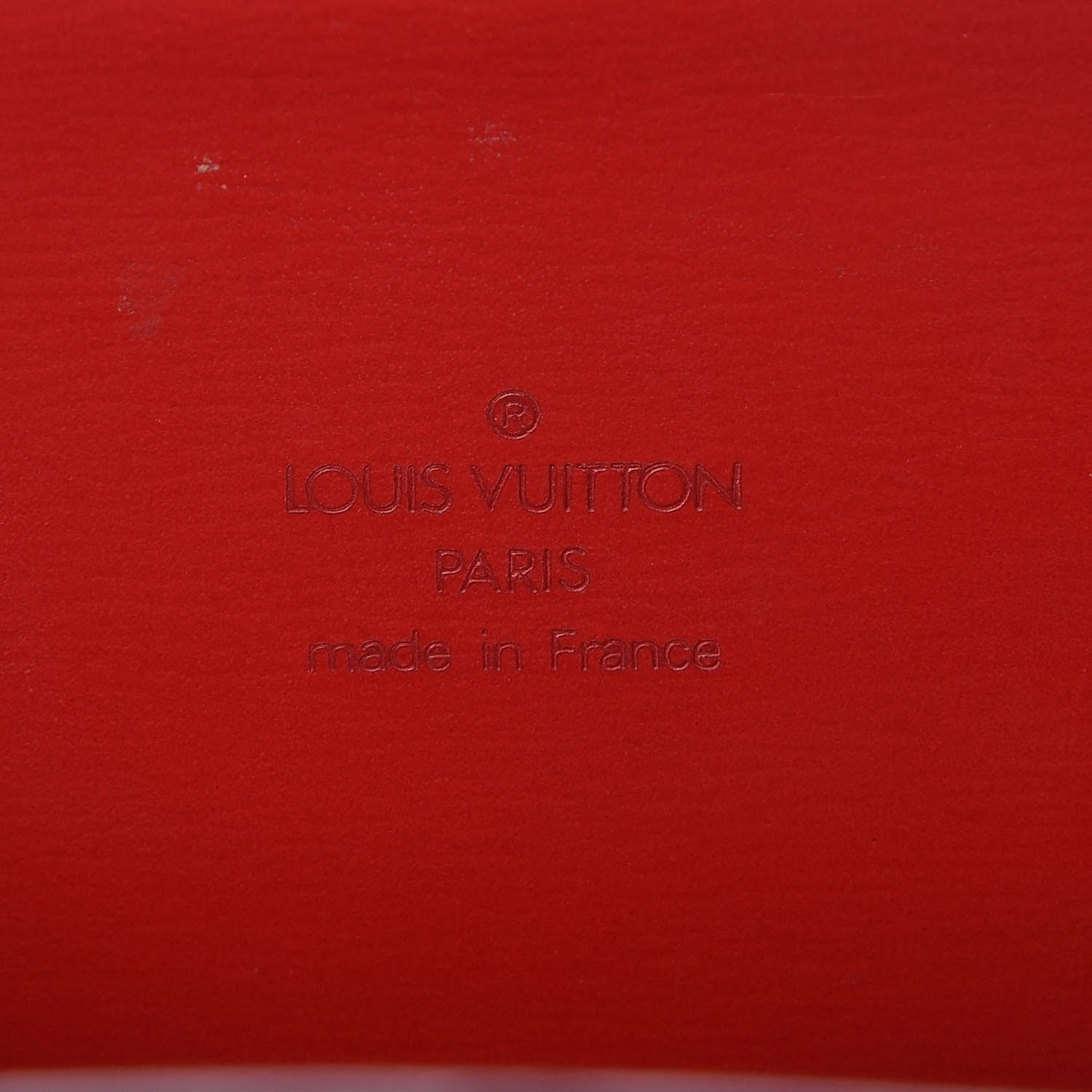 Louis Vuitton Epi Capucines Castillan Red 7 of 11