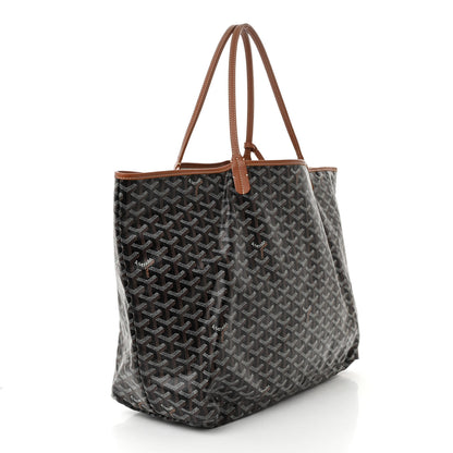 Goyard Goyardine Saint Louis GM Black Gold 4 of 13