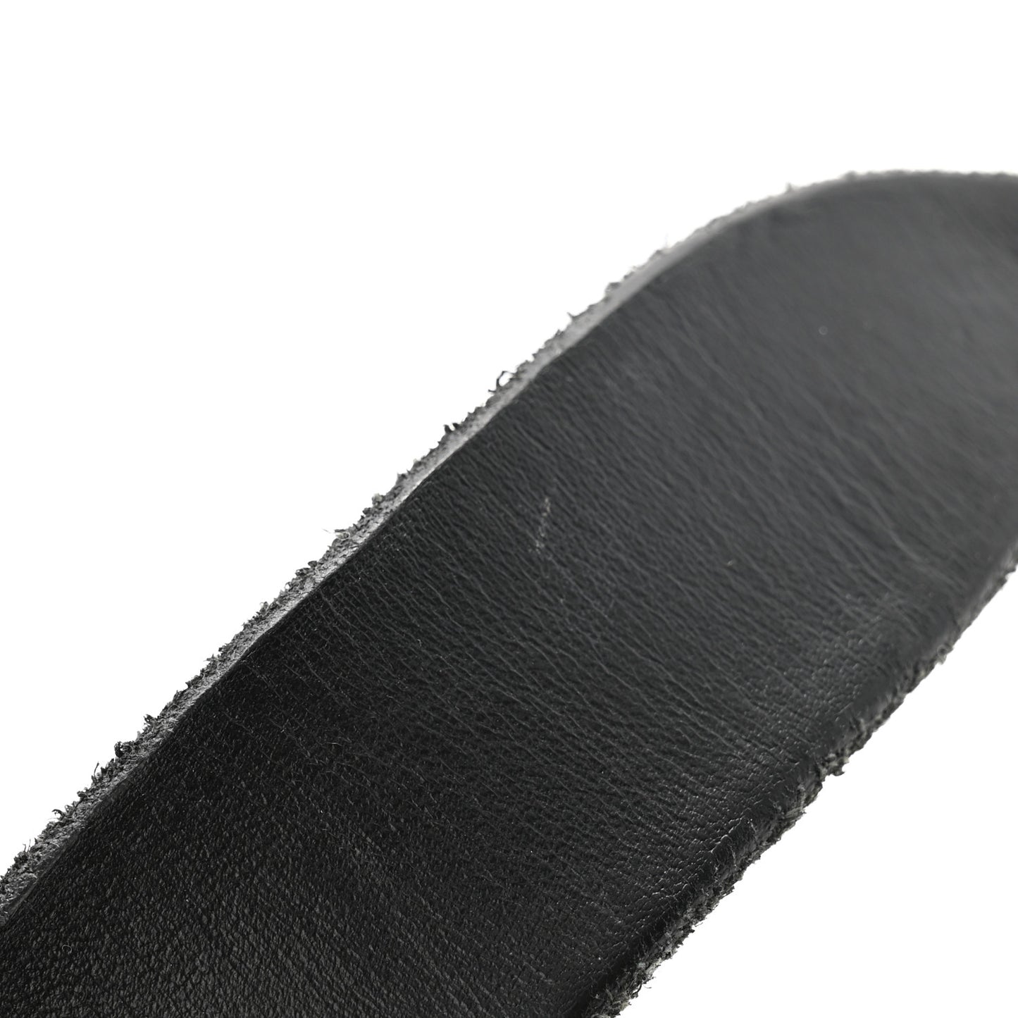 Cuoio Toscano Nickel Double G 30mm Belt 80 32 Black