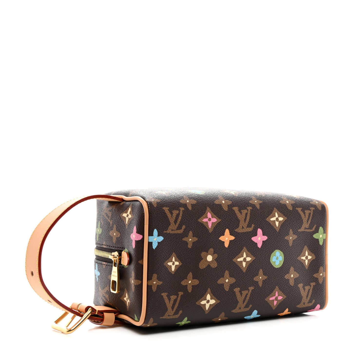 Monogram Craggy Locket Dopp Kit Chocolate