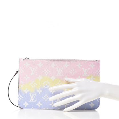 Louis Vuitton Monogram Escale Neverfull MM GM Pochette Pastel 2 of 7