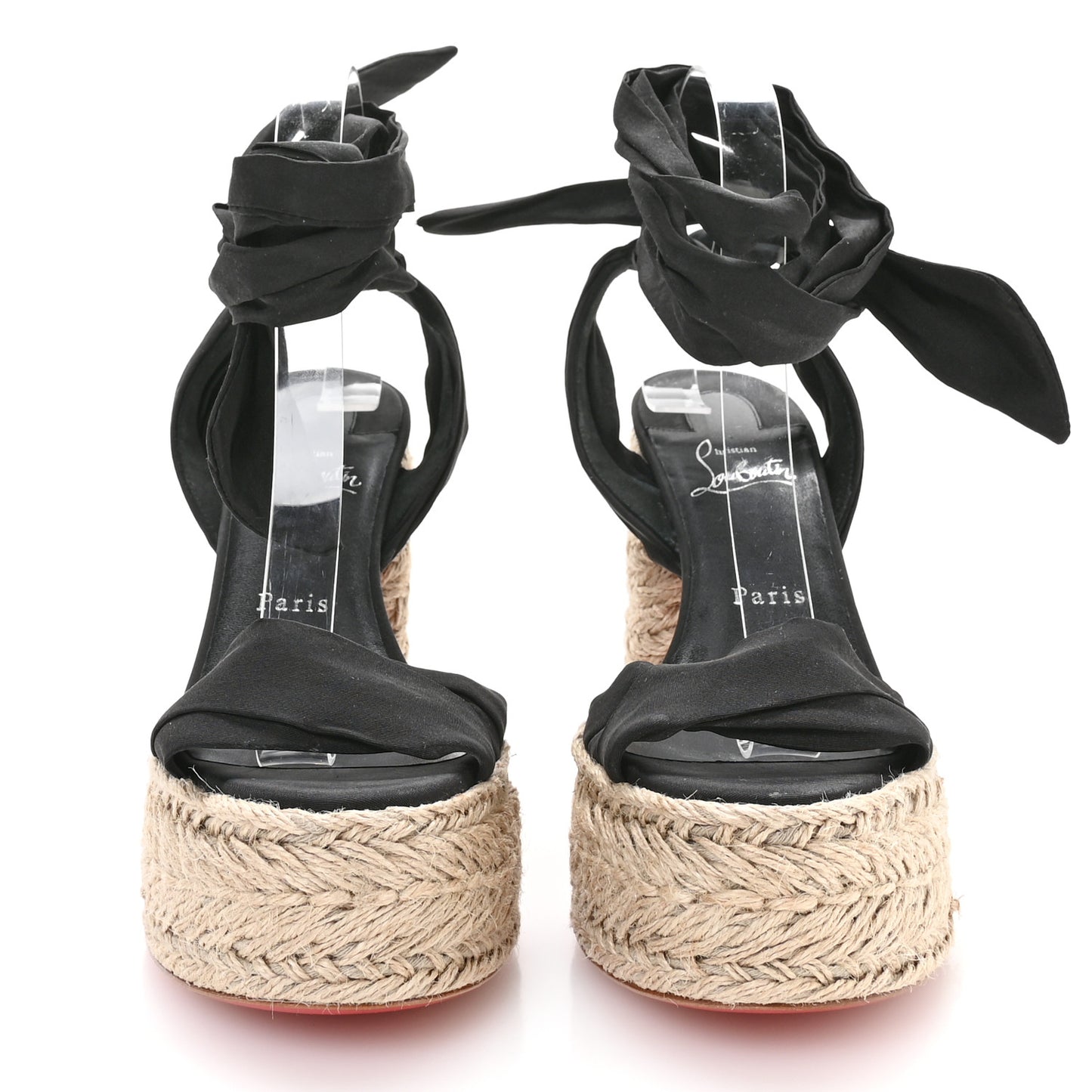 Gabardine Mariza Du Desert 130 Sandals 38 Black