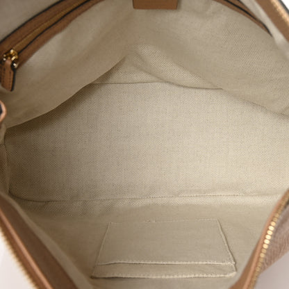Gucci Pebbled Calfskin Large Soho Hobo Camelia 5 of 9