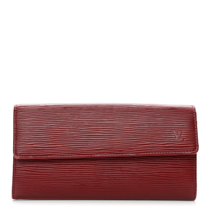 Louis Vuitton Epi Sarah Wallet Rubis 1 of 10