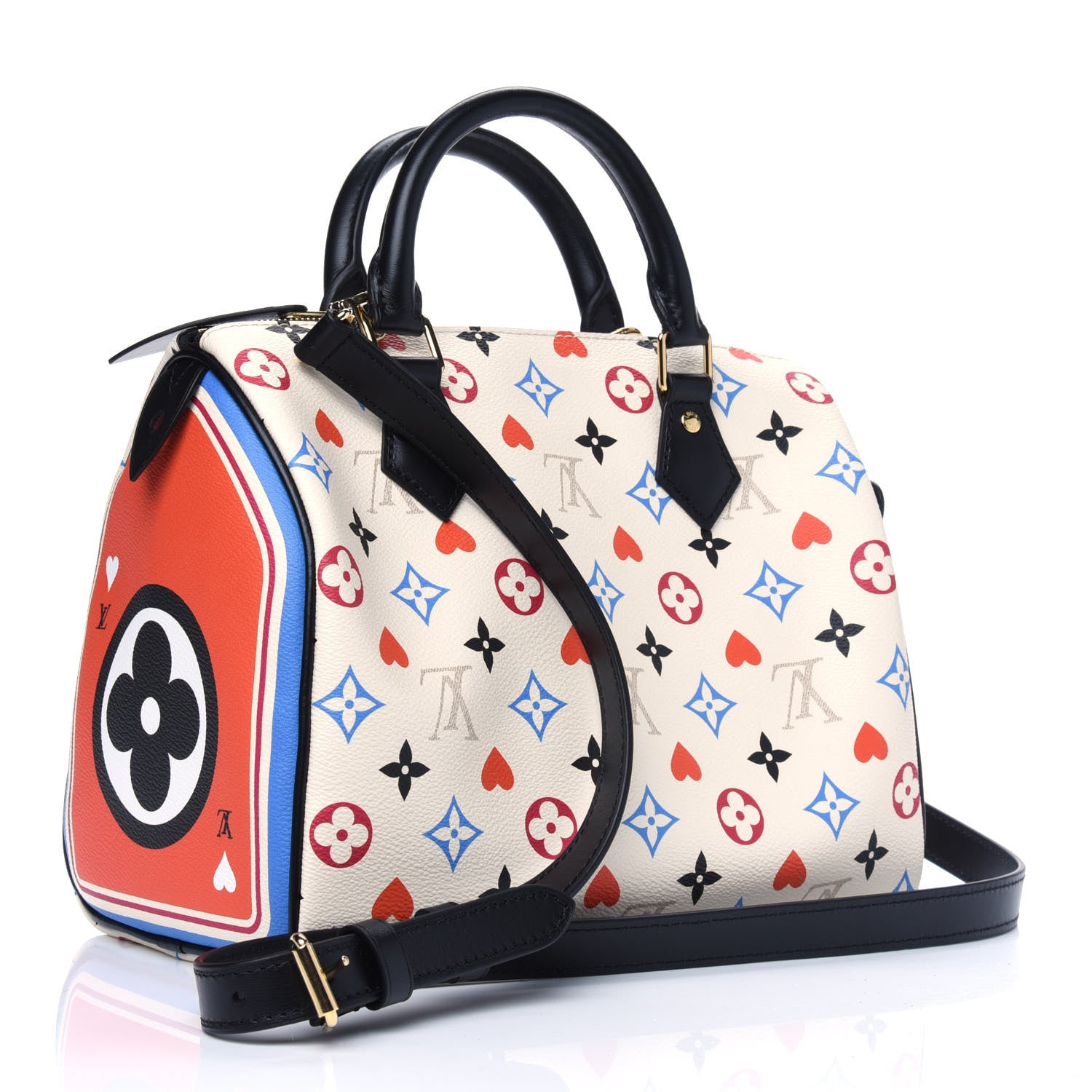 Louis Vuitton Game On Speedy Bandouliere 25 White 2 of 4