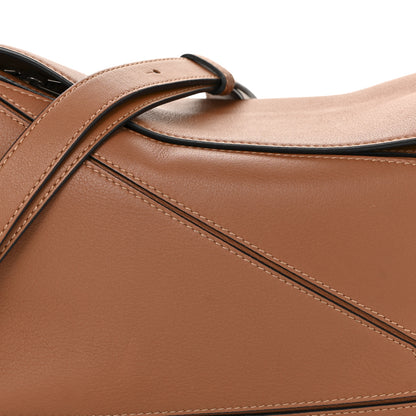 Loewe Calfskin Small Puzzle Bag Tan 8 of 12